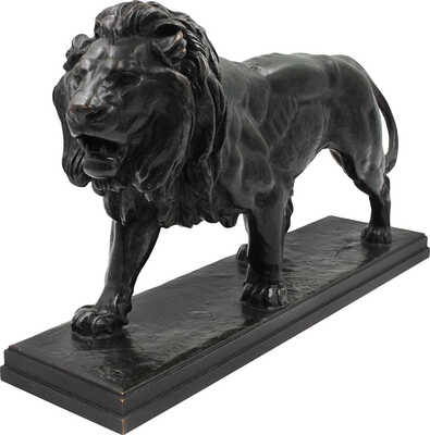 Скульптура «Лев идущий» («Лев в движении»)